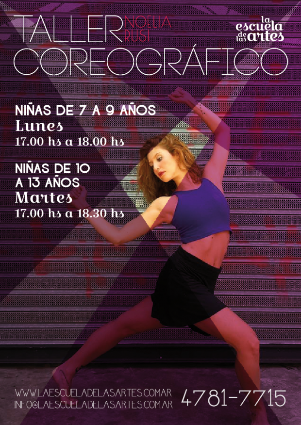 Banner para clases de danza