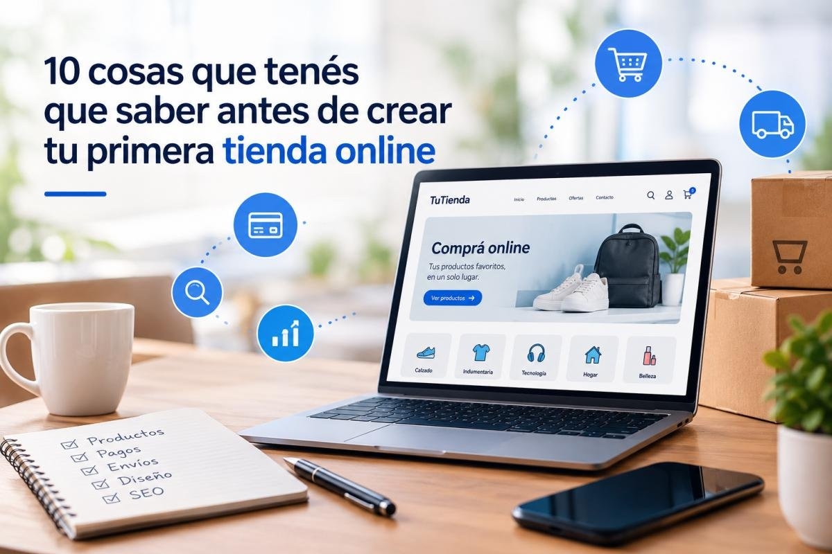 10 cosas que tenés que saber antes de crear tu primera tienda online
