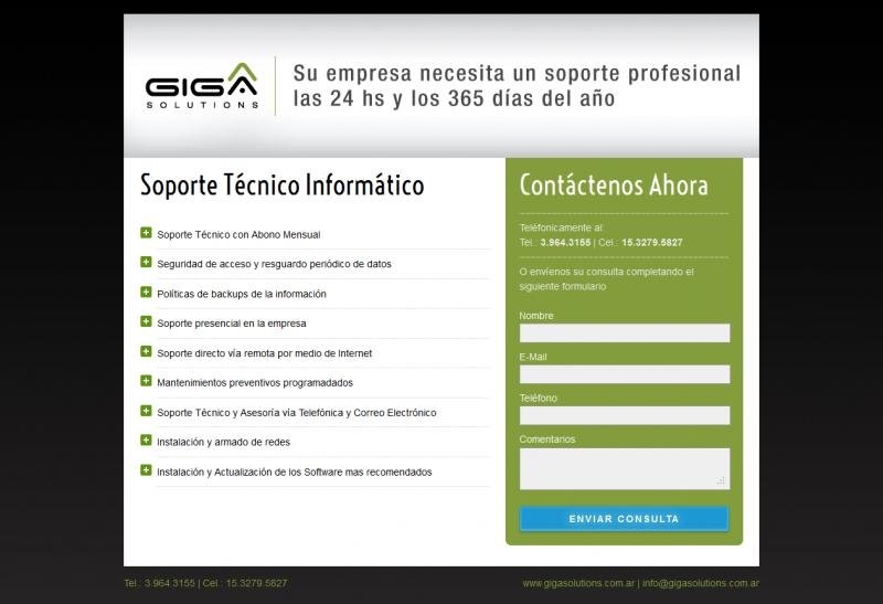 Giga Solutions - Landing Adwords
