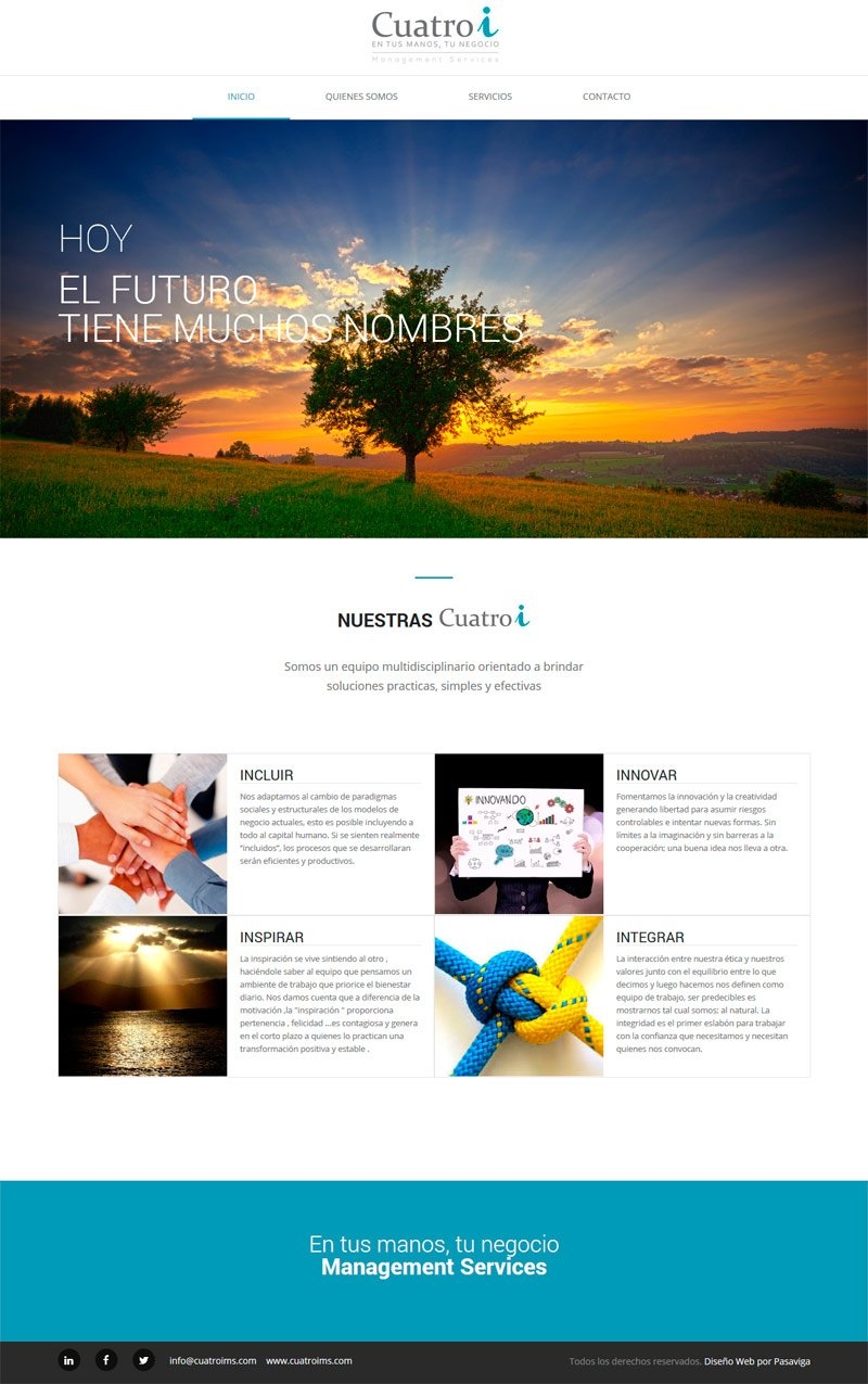 Diseño de Sitio Web Institucional