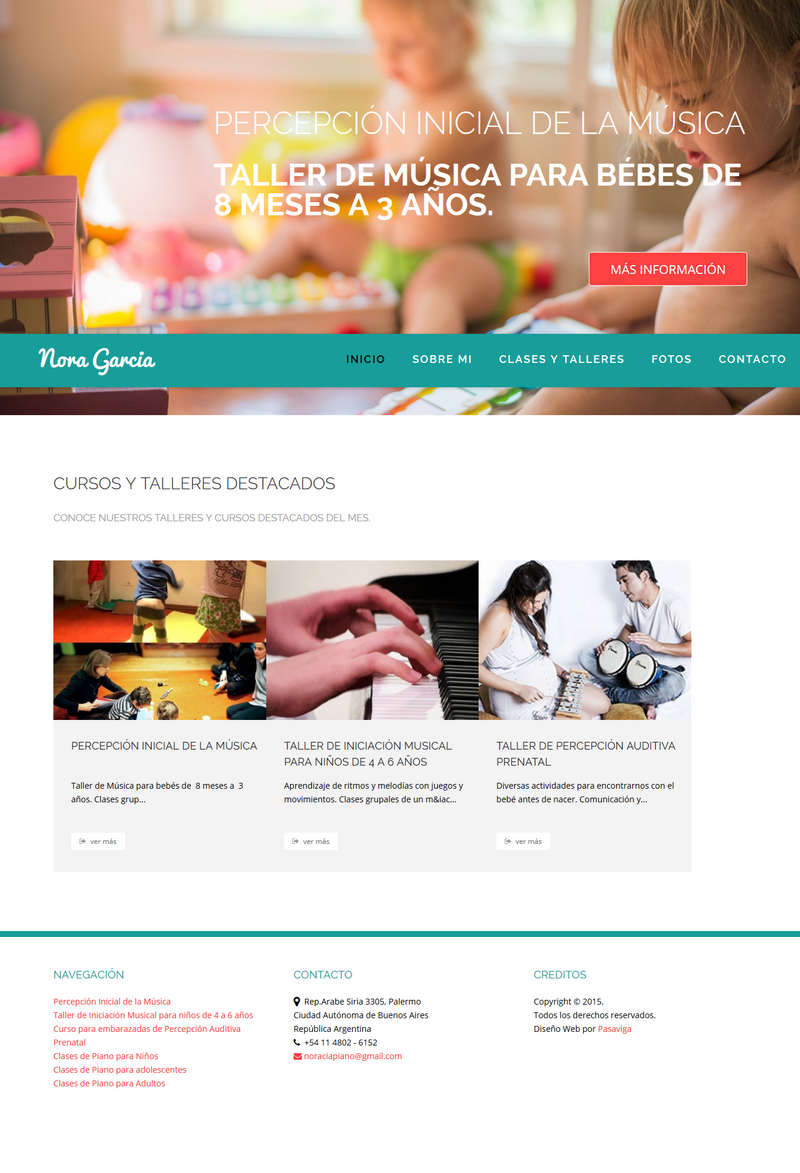Diseño Web Musica