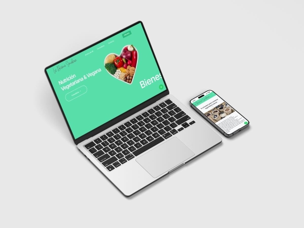Diseño Web Profesional para Nutricionista
