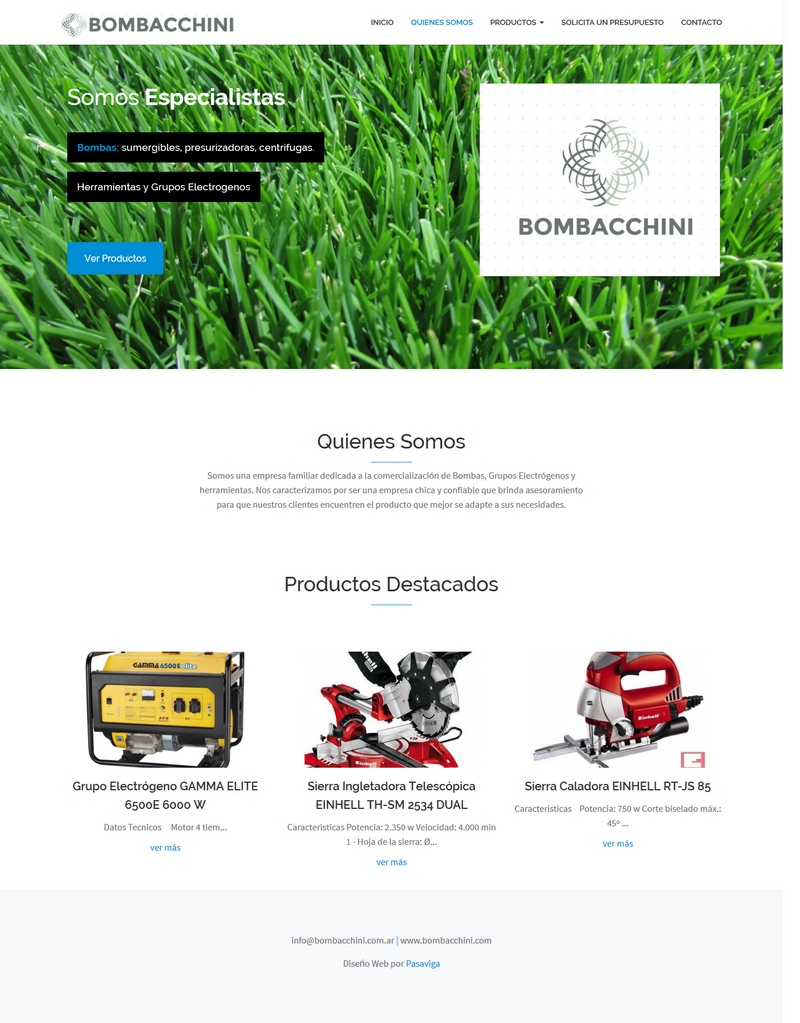Diseño de Sitio Web para Empresa