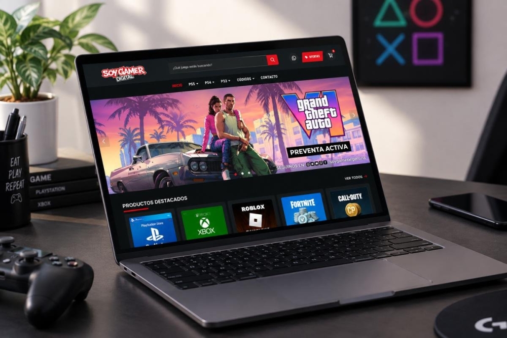 Rediseño web de Soy Gamer Digital