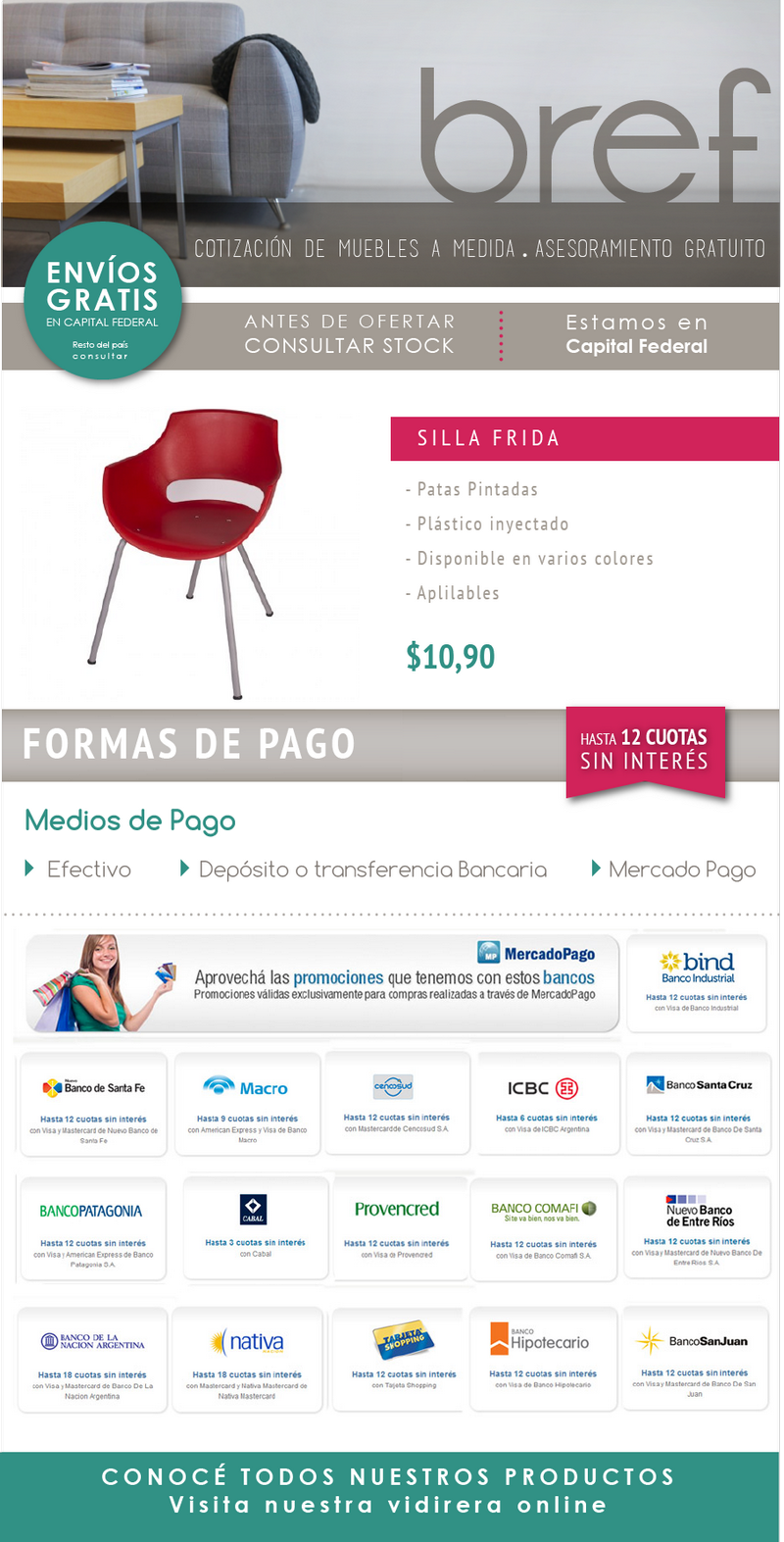 Plantilla para Mercado Libre Autoadministrable