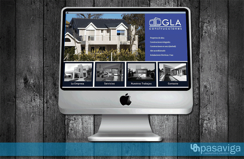 GLA Construcciones - Diseño Web y Desarrollo de Marca